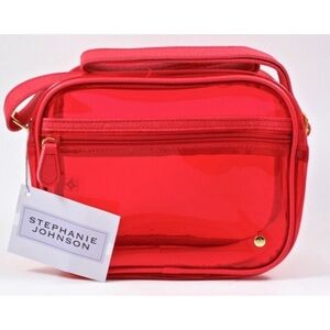 💥NWT💥Stephanie Johnson Translucent Crossbody Bag